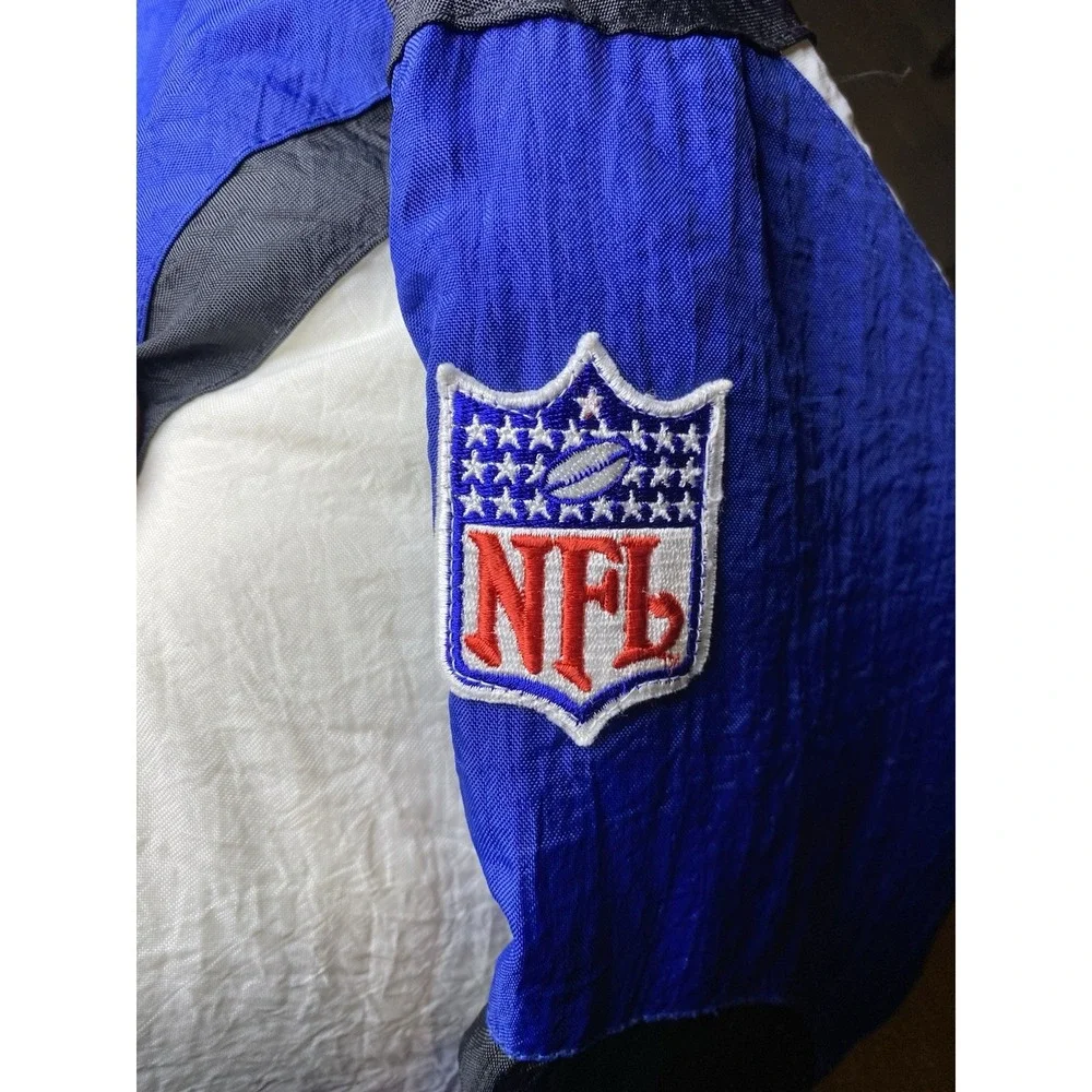 Vintage 90's Apex One Pro Line Dallas Cowboys NFL Zip-Up Jacket Men Size MEDIUM
